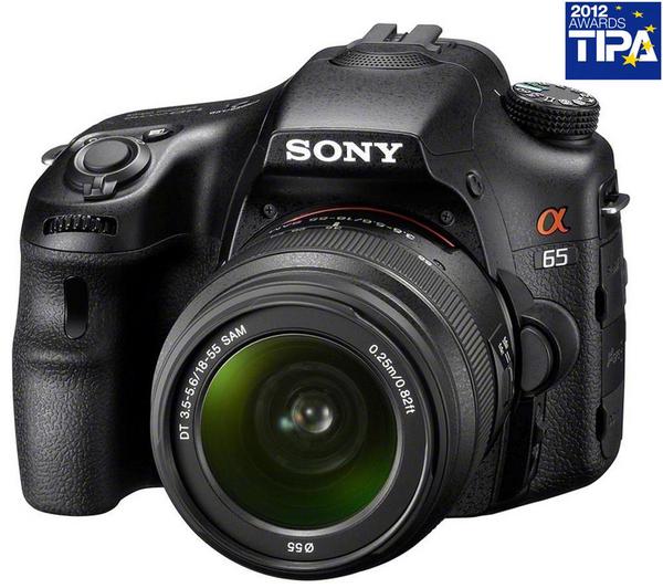 Foto Sony Alpha SLT-A65VK + objetivo DT 18-55 mm