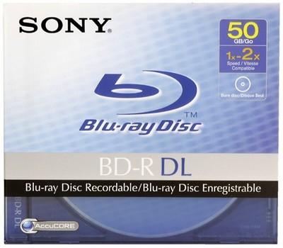 Foto Sony Blu-ray Bd-r 50gb 2x Speed, Jewel Case