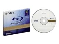 Foto Sony BNR25B - 5 x BD-R - 25 GB 6x - caja de plástico - soportes de alm