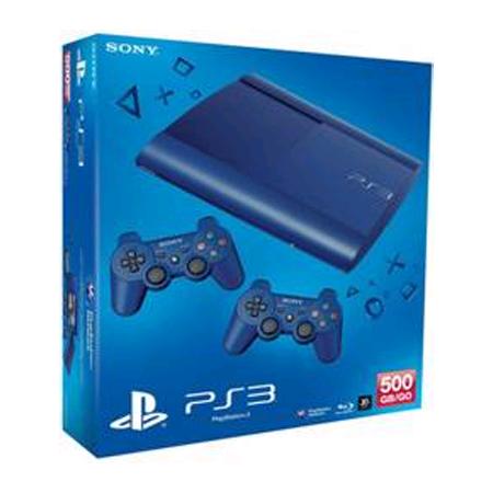 Foto Sony Computer Entertainment Ps3 500 Gb Azul
