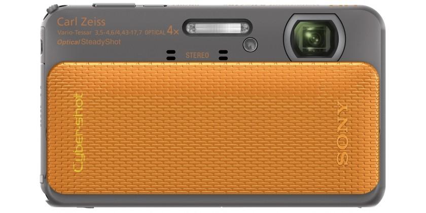 Foto Sony DSCTX20 naranja Compacta Camara Digital