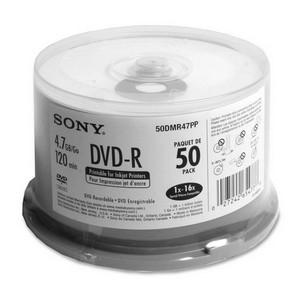 Foto Sony dvd-r 16x, 50