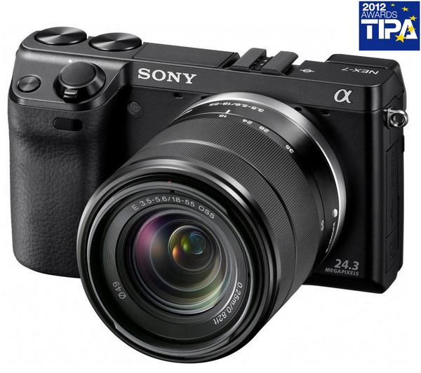 Foto Sony NEX-7K - negra + objetivo 18 - 55 mm Incluye Cargador, Batería de litio