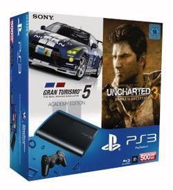 Foto Sony PS3 500 GB +GT5 AC+U3GOTY