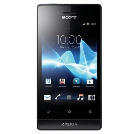 Foto Sony Xperia Miro St23i Negro