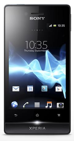 Foto Sony Xperia Miro ST23i (negro)
