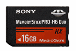 Foto Sony® Memory Stick Pro-hg Duo 16gb