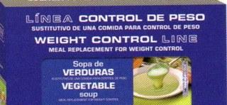 Foto Sopa de verduras 5 sobres de 42 gr control de peso marnys