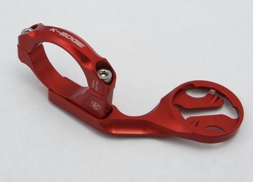 Foto Soporte aluminio K-Edge Computer para Garmin EDGE, rojo