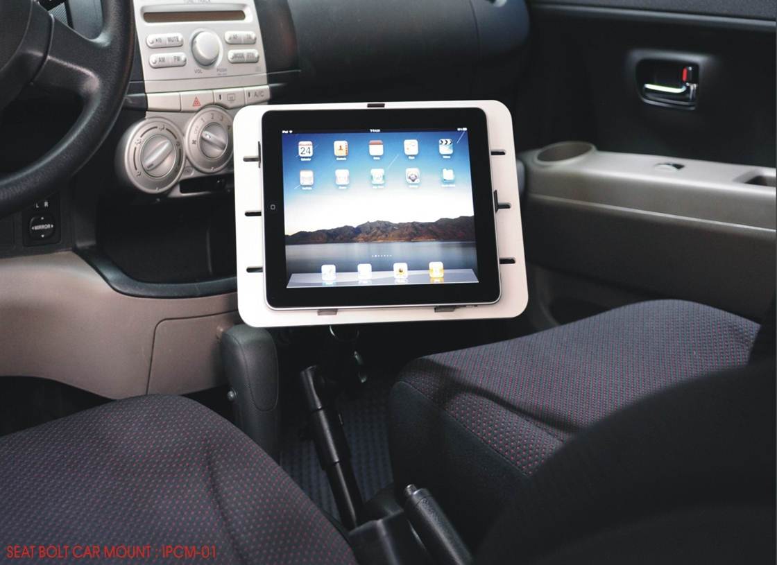 Foto Soporte iPad Asiento Copiloto Zona Apple - iPad