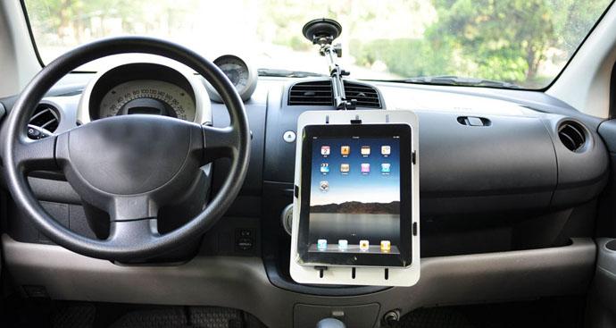 Foto Soporte iPad Ventosa Zona Apple - iPad