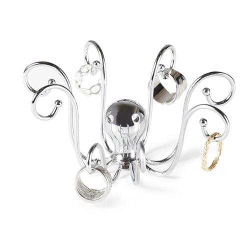 Foto Soporte para anillo con forma de pulpo Octopus