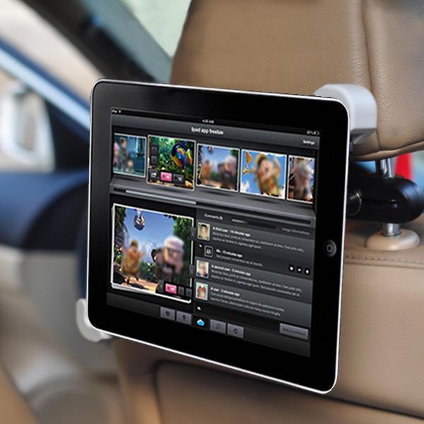 Foto Soporte Tablet Tableta Coche Reposacabezas Asiento Ajustable Universal