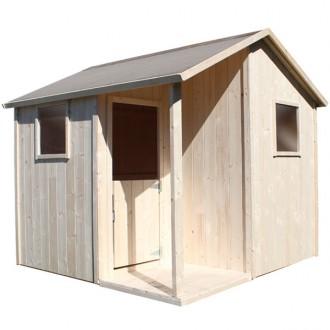 Foto Soulet Casita de madera lisa