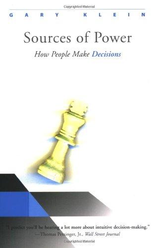 Foto Sources of Power: How People Make Decisions