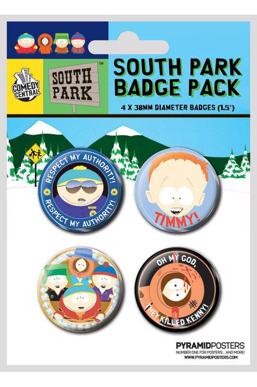 Foto South Park Button Badge 4-Pack