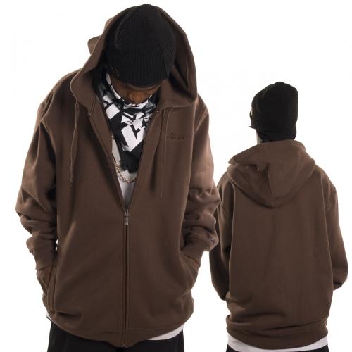 Foto Southpole Colourfull Appearance Zip Hoody Brown