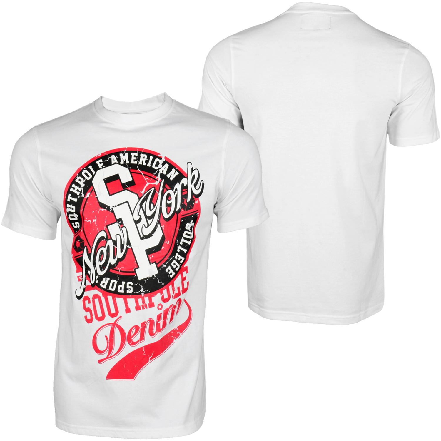 Foto Southpole Dnm-t T-shirt Blanco