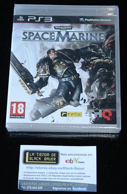 Foto Space Marine Marines Warhammer 40000  - Nuevo - Ps3 - Playstation 3 - Pal España