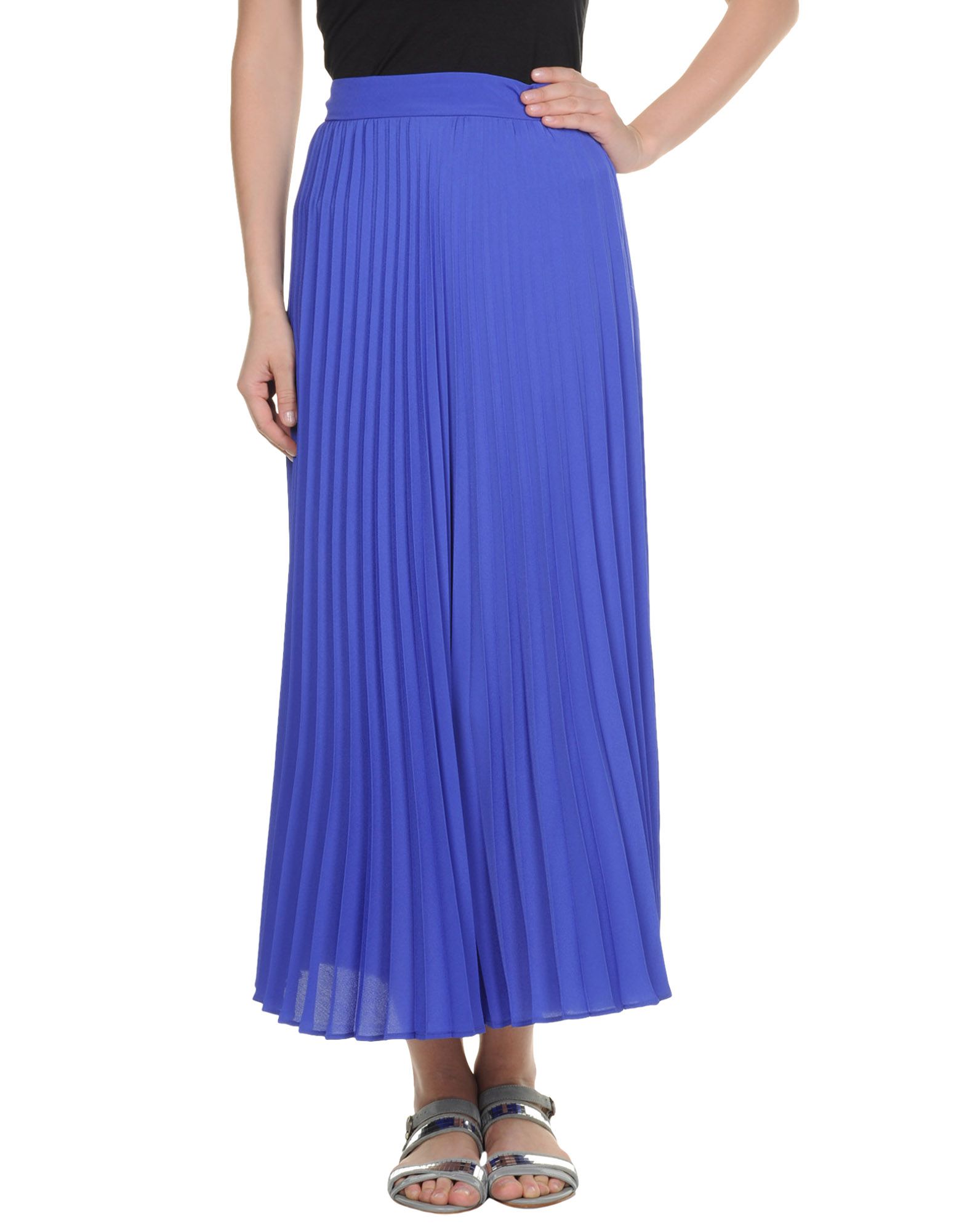 Foto Space Style Concept Faldas Largas Mujer Azul eléctrico