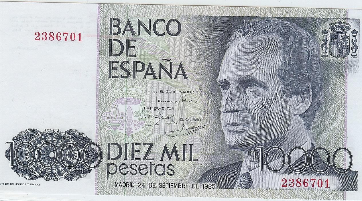 Foto Spain 10000 Pesetas P 161