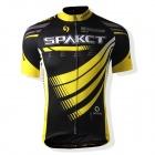 Foto SPAKCT Hombres S13C01 manga corta Ropa Ciclismo - Negro + Amarillo (Talla L)