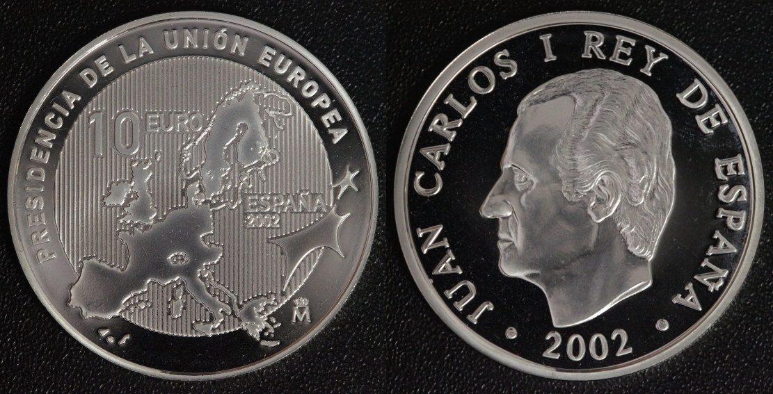 Foto Spanien 10 Euro 2002