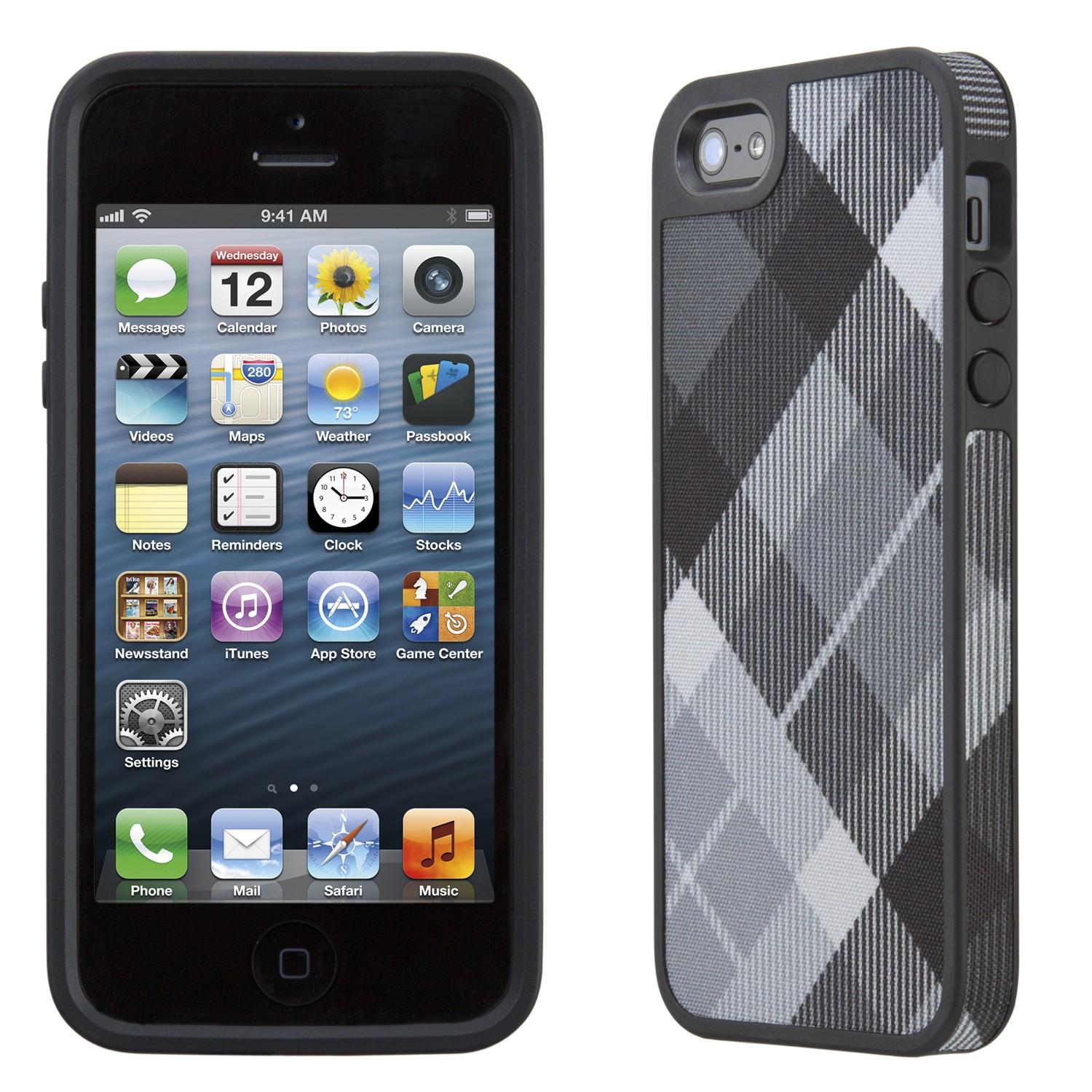 Foto Speck Products Fitted FabShell Case for iPhone 5 - MegaPlaid Black