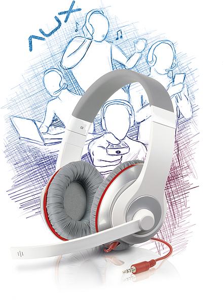Foto Speed Link Auriculares estéreo AUX White-Red