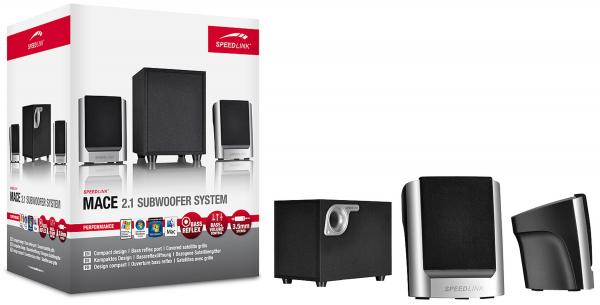 Foto Speedlink mace 2.1 subwoofer system sl-8204-sbk