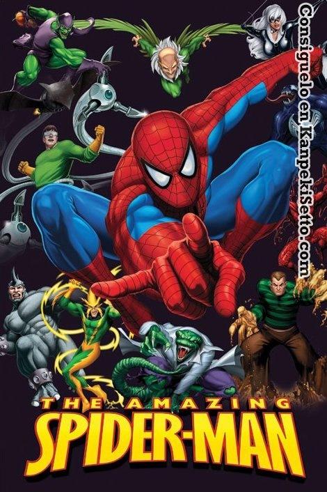 Foto Spider-man Set De 5 PÓsteres The Amazing Spider-man 61 X 91 Cm