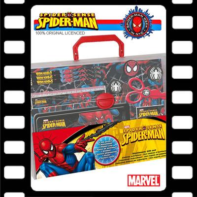 Foto Spiderman Set Maletin Papeleria Muñeco Super Heroe Marvel - Stationery Gift Set