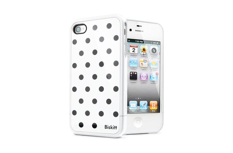 Foto SPIGEN SGP 4 / 4S Case Linear Biskitt Series - Dalmatian Black