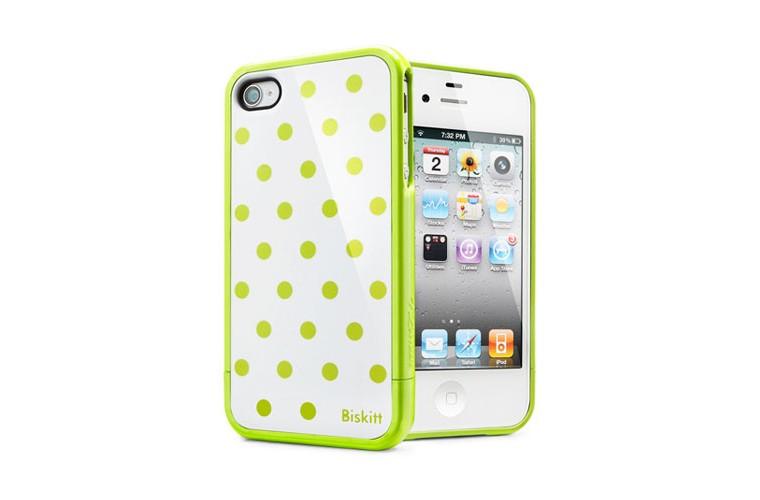 Foto SPIGEN SGP 4 / 4S Case Linear Biskitt Series - Welshcorgi Lime