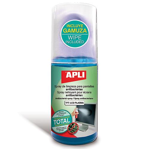 Foto Spray vaporizador limpia pantallas Apli TFT/LCD/PLASMA
