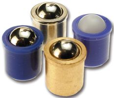 Foto spring plunger, smooth, delrin, 6mm; 3230-W606