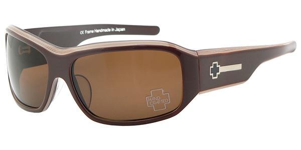Foto Spy Lacrosse Handmade Sunglasses - Brown Layered/Bronze