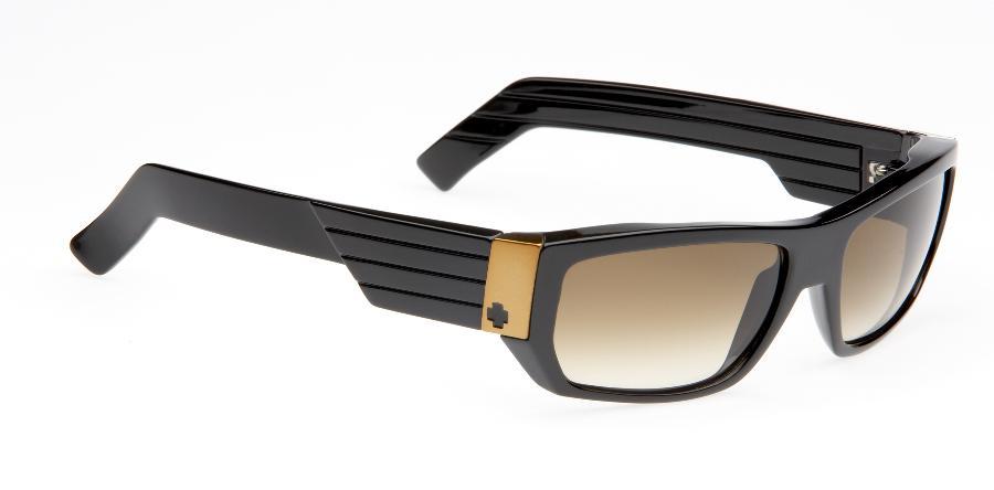 Foto Spy Paycheck Sunglasses - Shiny Black/Bronze Fade