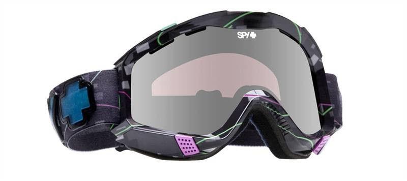 Foto Spy Zed Goggles - Block Print / Rose Silver Mirror