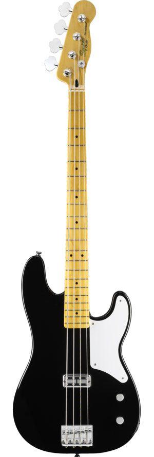 Foto Squier Vintage Modified Cabronita Precision Bass Maple Fingerboard Black
