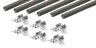 Foto Stairville Aluminium Pipe 50mm 3m Bundle