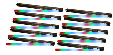 Foto Stairville LED Tube Basic 10er Bundle