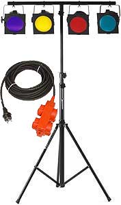 Foto Stairville Lighting Set Easy Black