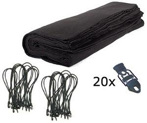 Foto Stairville Molton Set Black 5x3m