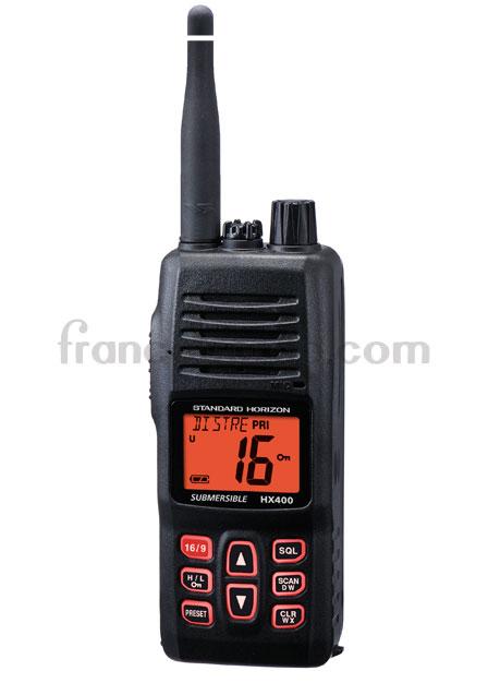 Foto Standard Horizon Emisora Portatil VHF HX400E