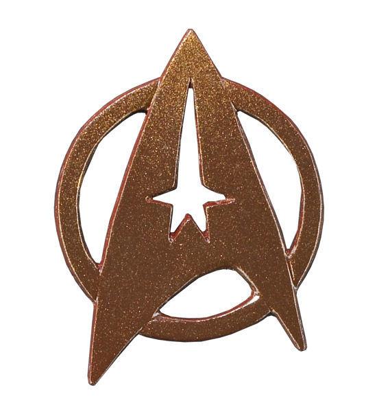Foto Star Trek RéPlica 1/1 Pin De Divisa De Federation Enlisted