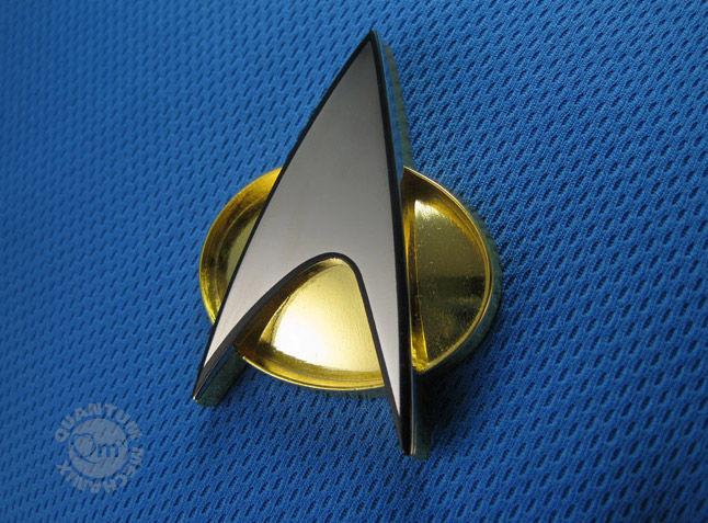 Foto Star Trek Tng RéPlica 1/1 Insignia De ComunicacióN De La Flota Estelar