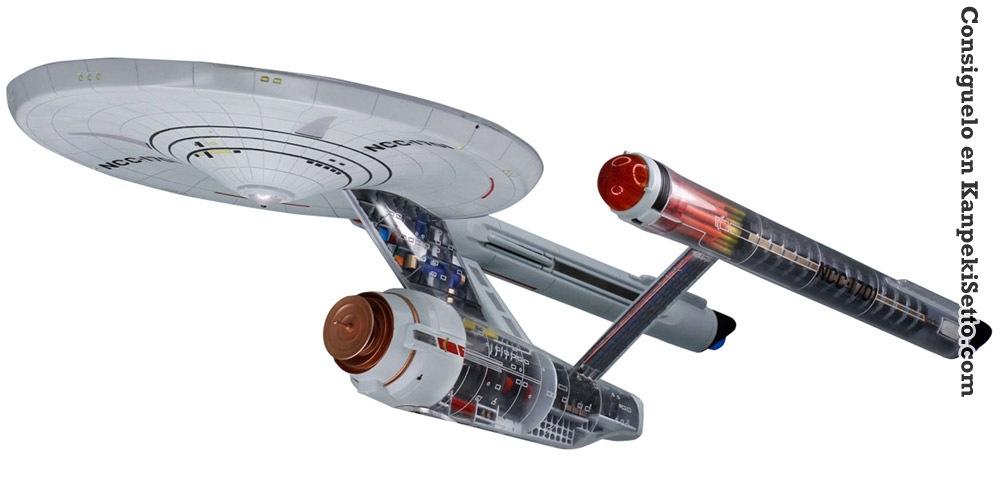 Foto Star Trek Tos RÉplica Cutaway Enterprise Ncc-1701 46 Cm
