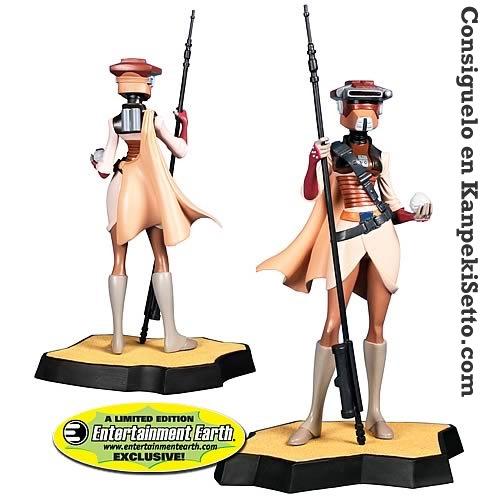 Foto Star Wars Animated Maqueta Leia In Boushh Disguise Ee Exclusive 25 Cm
