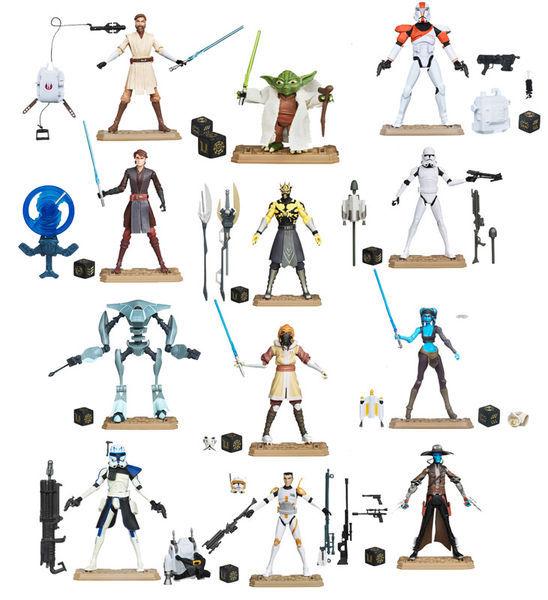 Foto Star Wars Clone Wars 2012 Wave 2 Caja De 12 Figuras 10 Cm
